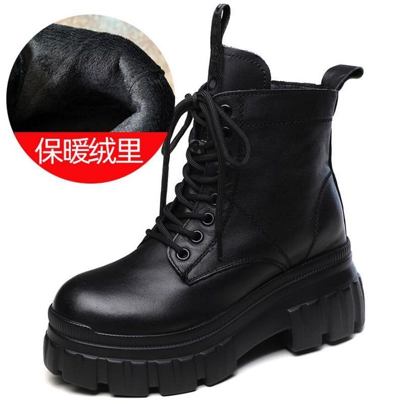 Casual Shoes Leather Brown Ankle Boots DJ1338