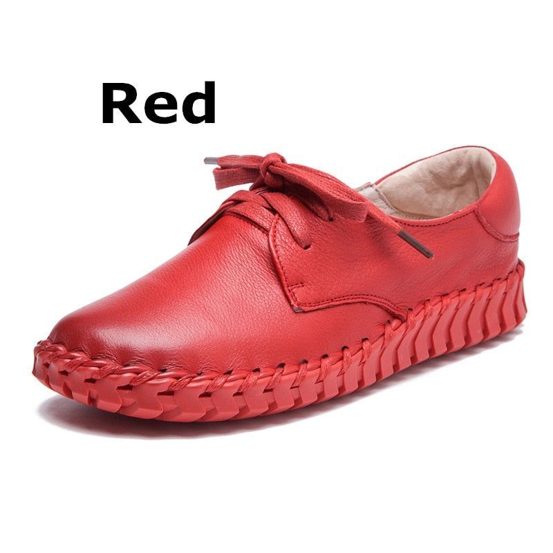 Casual Shoes Leather Flats Loafers Sneaker #ASN-1603