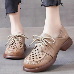 Casual Shoes QB138: Thick Mid-Heel Pumps