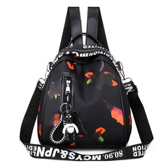 Cool Backpack 2021 Waterproof Anti-Theft Oxford Teenage Mini Backpack Floral