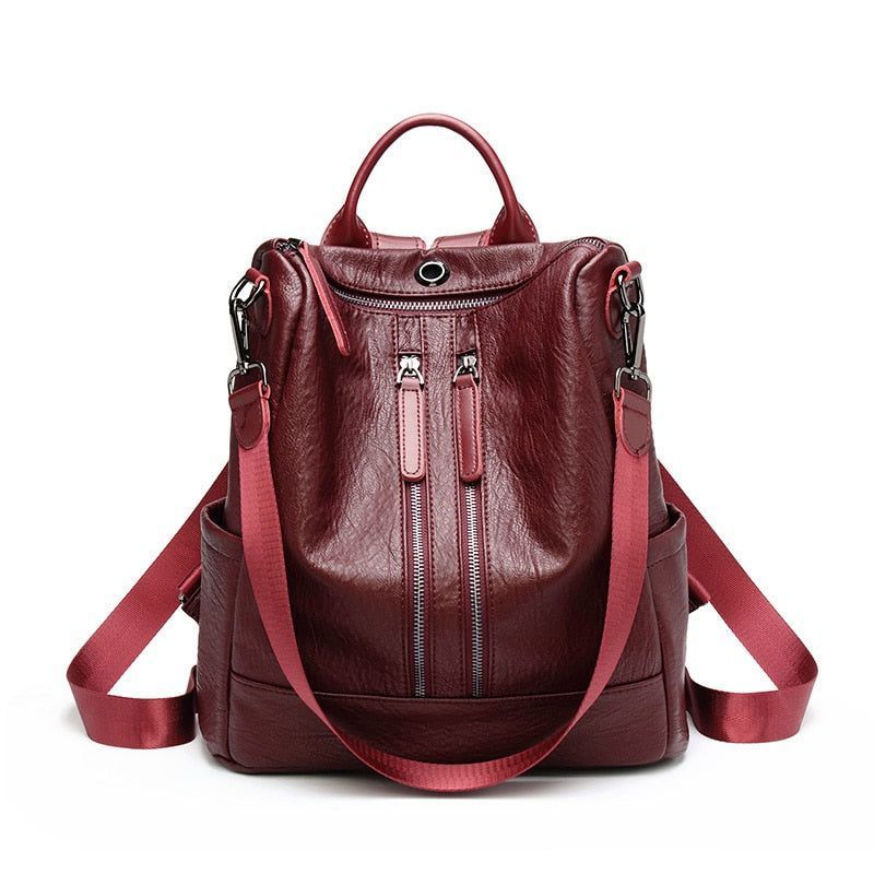 Cool Backpacks Multifunction Leather High Quality Bags #BG341