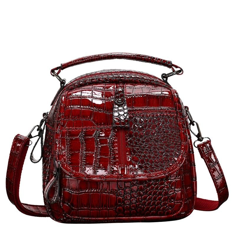 Cool Backpacks PU Leather Red  Mini Backpack 2021