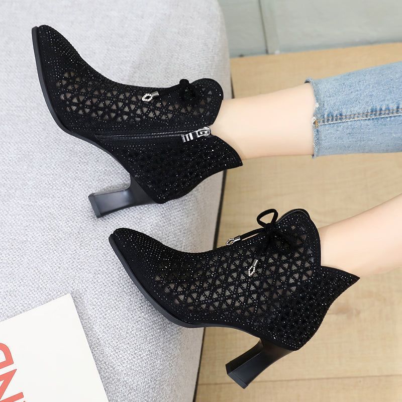 Rhinestone Boots, Heel Sandals, and Casual Shoes - GRCL03