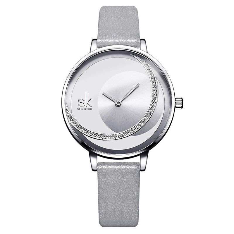 Simple Watches Crystal Quartz Wrist Watches #K0088