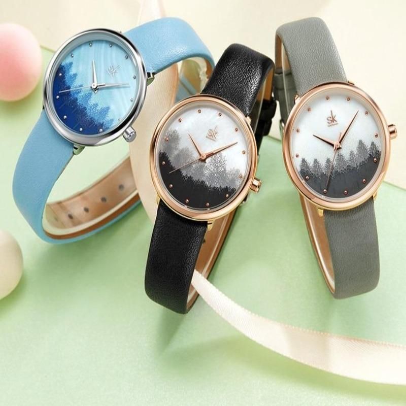 Simple Watches Dark Jungle Quartz #k9020