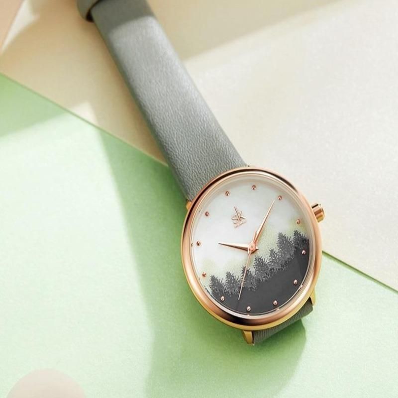 Simple Watches Dark Jungle Quartz #k9020