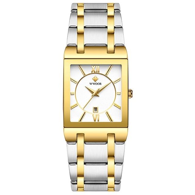 Simple Watches GSCW1eQ09 Stainless Steel  Square Dress Quartz