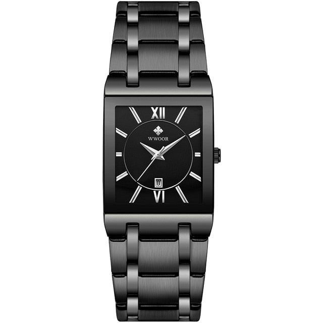 Simple Watches GSCW1eQ09 Stainless Steel  Square Dress Quartz