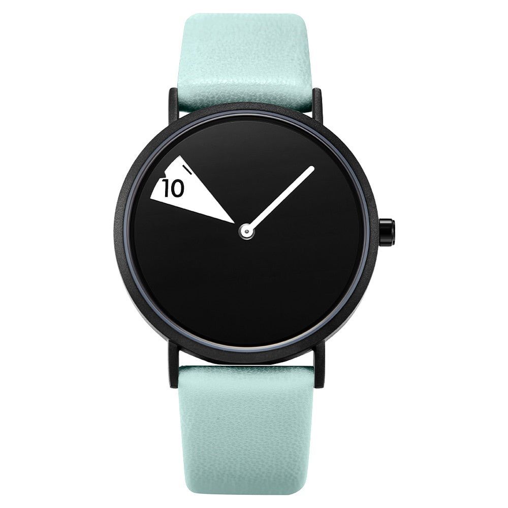 Simple Watches Leather Quartz Wristwatches #K0090