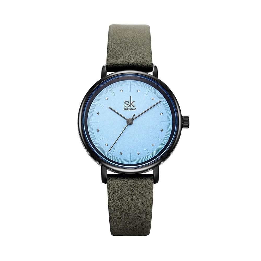 Simple Watches Retro Leather Wristwatches #K8005