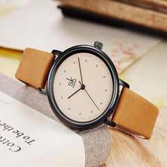 Simple Watches Retro Leather Wristwatches #K8005