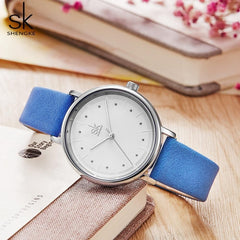 Simple Watches Retro Leather Wristwatches #K8005