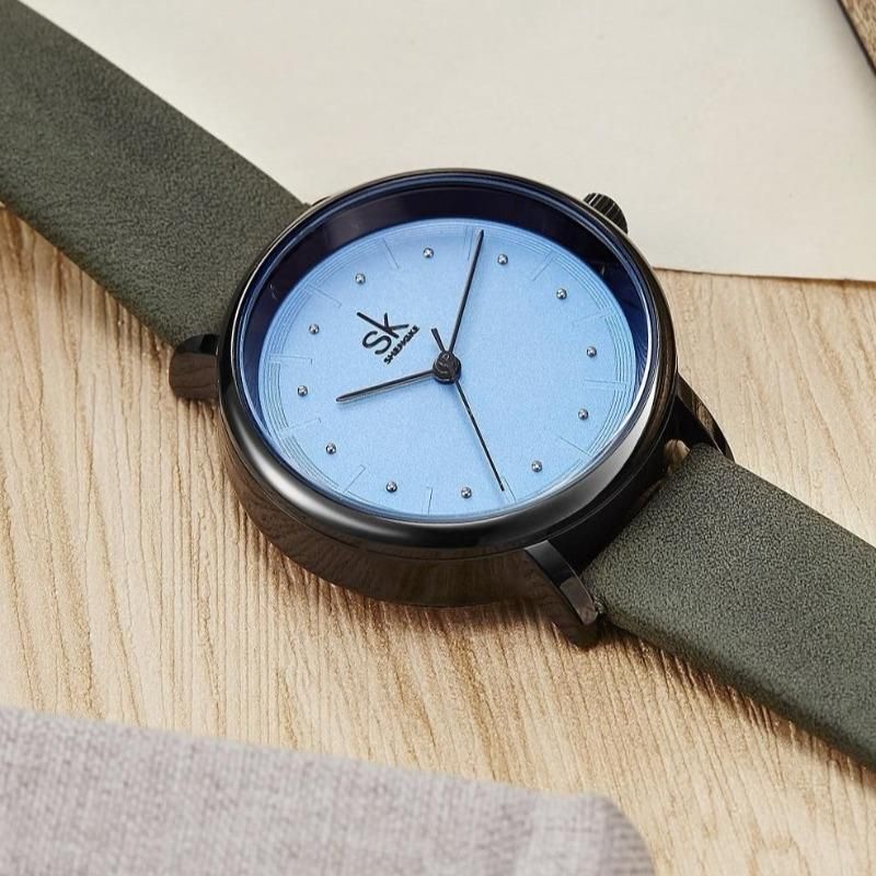 Simple Watches Retro Leather Wristwatches #K8005