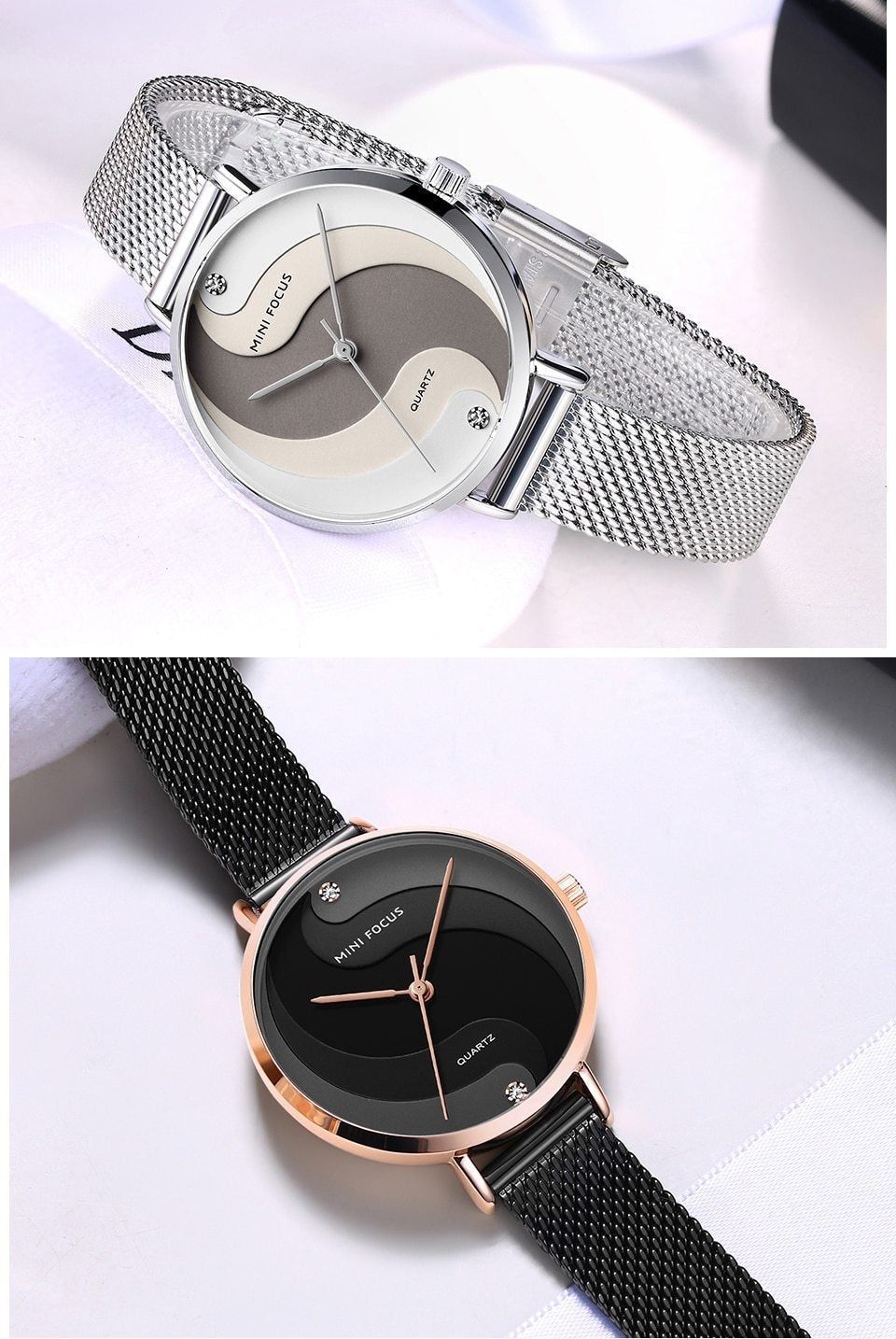 Women Watches Waterproof Top   Casual Ladies Watch Quartz Stainless Steel TM0202