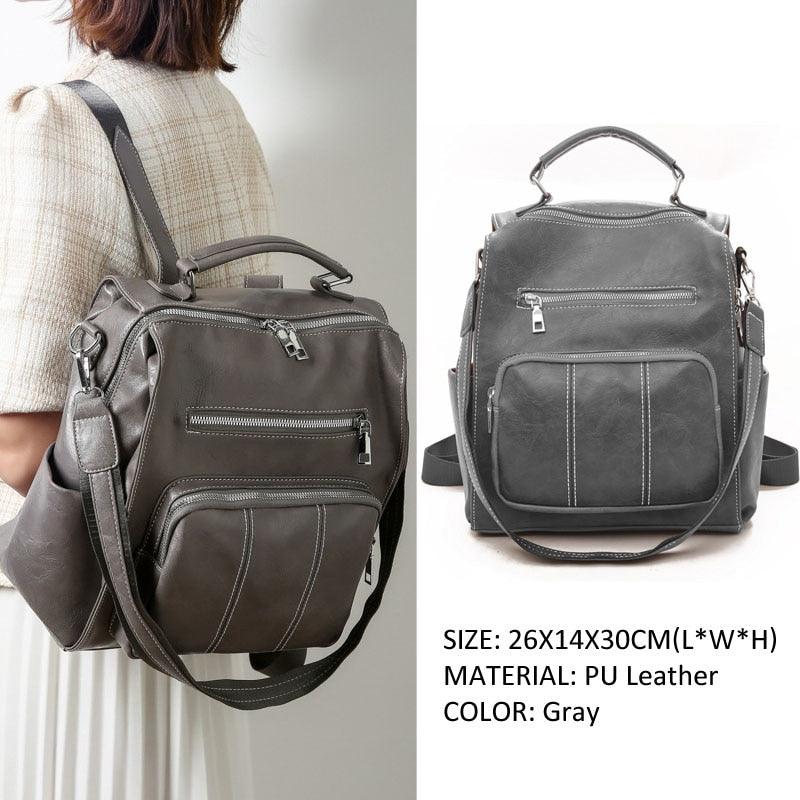 XA216H Cool Backpack: High-Quality Leather Shoulder Bag