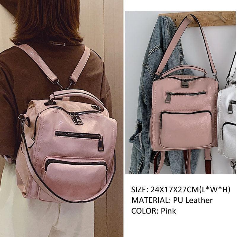 XA216H Cool Backpack: High-Quality Leather Shoulder Bag