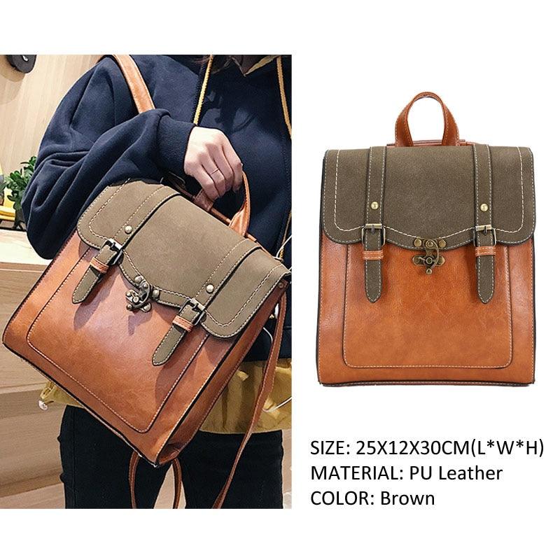 XA216H Cool Backpack: High-Quality Leather Shoulder Bag