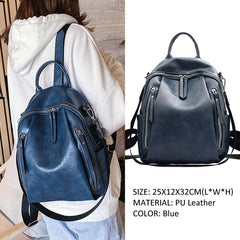 XA216H Cool Backpack: High-Quality Leather Shoulder Bag