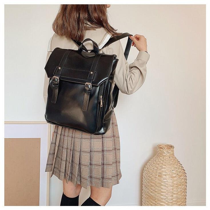 XA30H Cool Backpack:  Leather School Bag