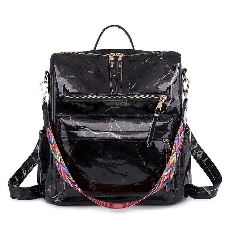 XA529H Leather Cool Backpacks: Students School & Multifunction Travel Bags